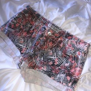 GUESS palm shorts